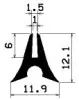 2363/EPDM65 Profile-U