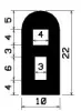 1899/D-NBR D-profile