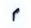 18 x 10 mm, PVC 65, black