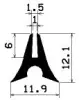 2363/NBR70 Profile-U