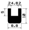 1654/EPDM65 Profile-U