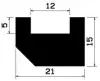 2441/CR-Neoprenee Profile-U