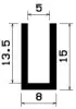 1751/PVC 70 Profile-U