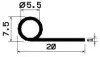 0104/not.EPDM70-P-Profile