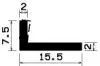 1895/Silicone Profile-L