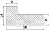 25259/EPDM65 Profile-L