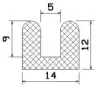 25257/EPDM65 Profile-U