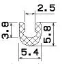 25485/EPDM65 Profile-U