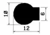 1400/not.silicone P-profile