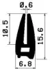 0317/EPDM65 Profile-U