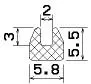 25423/EPDM65 Profile-U
