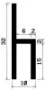 0693/EPDM-H-Profile