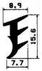 1715/EPDM65-wedge
