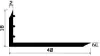1072/Silicone Profile-L