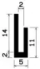1181/EPDM65 Profile-U