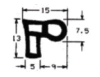 1306/EPDM 65 Profile door frames