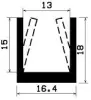 1852/EPDM65 Profile-U