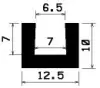 2081/EPDM65 Profile-U