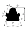38x37/R9 NBR 70 ± 5 Sh
