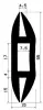 1383/EPDM-H-Profile