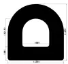 2250/EPDM65 D-profile