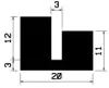 1152/EPDM65 Profile-U