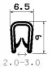 0027 – PVC /black with metal reinforcement 