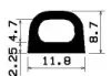 1312/EPDM Profile-D
