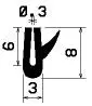 1501/EPDM65 Profile-U