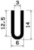 0186/PVC65 Profile-U