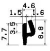 2438/EPDM 70 Profile-U