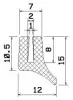 25118/EPDM65 Profile-U