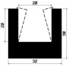 1886/EPDM65 Profile-U