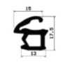 1851/PVC 65 Profile door frames