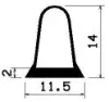 0887/EPDM70 - protective/gate