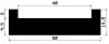 2056/EPDM65 Profile-U