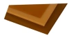 50 mm PU 70 Sh. brown polyurethane abrasion-resistant