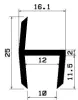 1333/EPDM-H-Profile
