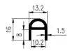16 × 13.2/10.2 mm EPDM 70 
