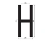 0900/EPDM-H-Profile