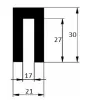 21/17 x 30 mm EPDM 70
