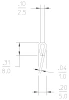 5 x 8 mm PVC 70, black, 3090503