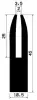 2262/Silicone Profile-U