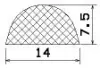 50550/TPE65 D-profile