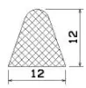 25630/EPDM65 D-profile
