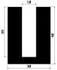 0772/EPDM65 Profile-U