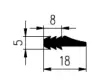 18/8 × 5 mm EPDM 70