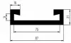 87/75 x 21 mm EPDM 70  Profile-C