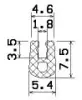 25662/EPDM65 Profile-U