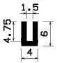 0290/PVC65 Profile-U